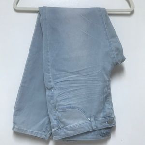 Mossimo acid wash denim legging